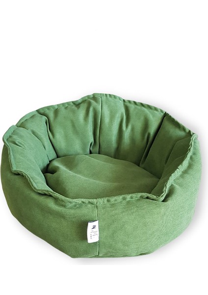 Khakı Green Kedi ve Köpek Yatak