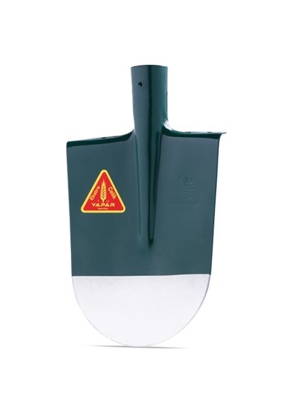 3220 Bel Küreği Yuvarlak 225x280mm - Sapsız