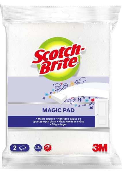 Scotch Brite Silgi Sünger 2'li