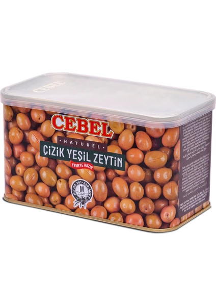 Yeşil Zeytin Çizik   M  261-290 Kalibre 700 gr Tnk