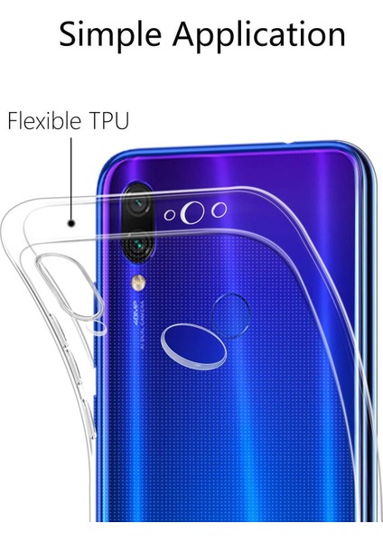 Redmi Note 7 Zore Süper Silikon Kılıf Kamera Korumalı + Nano Cam fiyatları