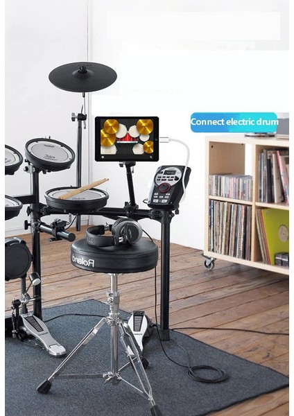 ADS-501 3ın1 USB B To Micro-Lightning-Type-C Telefon Bilgisayar Tablet Için Piyano Mıdı Org Elektrikli Piyano Konnektörü Çevirici Otg Kablo indirimleri