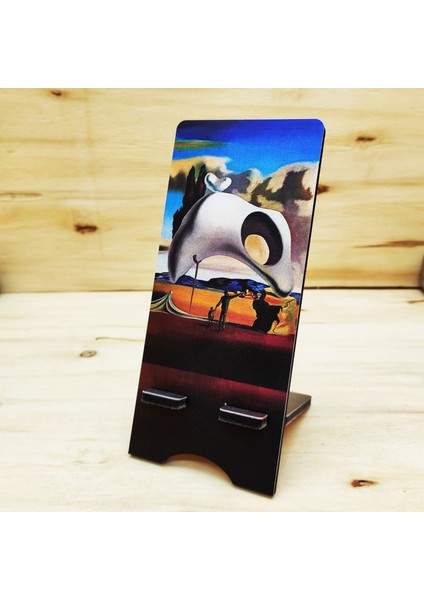 Salvador Dali - Mdf Telefon Standı 3
