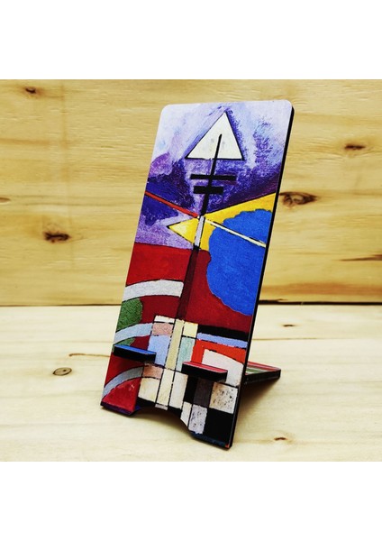 Wassily Kandinsky - Mdf Telefon Standı 3