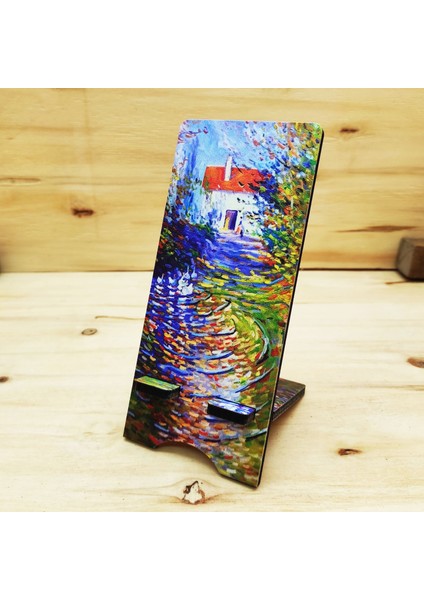 Claude Monet - Mdf Telefon Standı 3