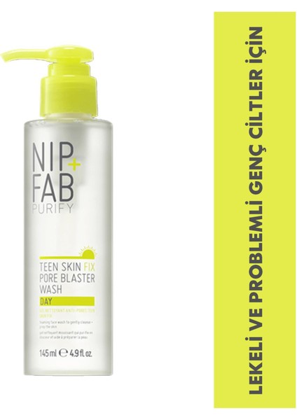 Nip+Fab Teen Skin Fix Temizleyici 145 Ml