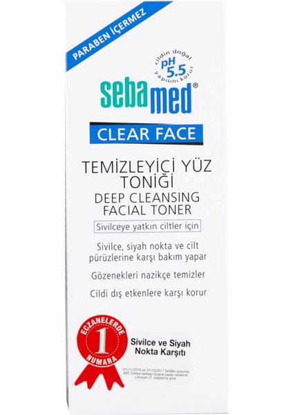 Clear Face Temizleyici Yüz Toniği 150 Ml modelleri