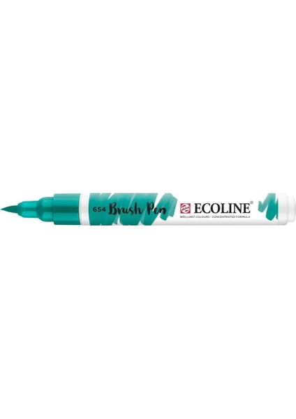 Ecoline Brush Pen Fırça Uçlu Kalem 654 Fir Green