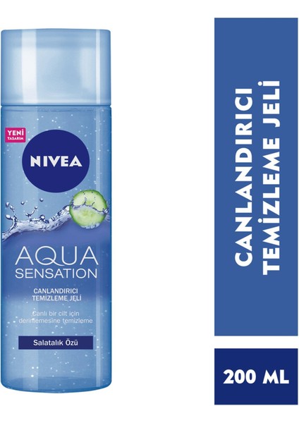 Aqua Sensation Yüz Temizleme Jeli 200 Ml