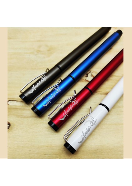 Salvador Dali- Metal Tükenmez Roller Kalem Mod1 4 Renk Set