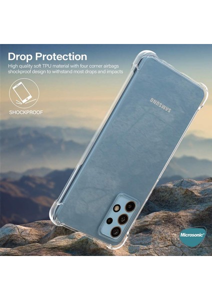 Shock Absorbing Kılıf Samsung Galaxy A13 4g Şeffaf indirimleri