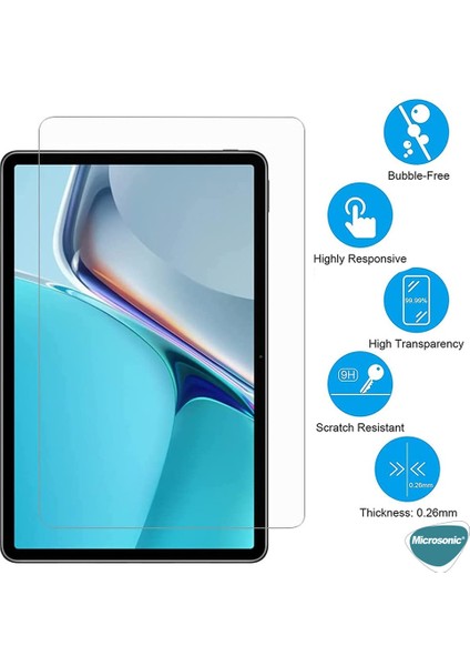 Huawei Matepad 11 Tempered Glass Cam Ekran Koruyucu