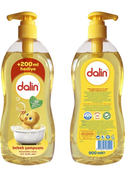 Şampuan Klasik 700+200 ml