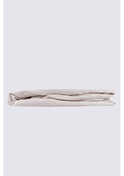 Tek Kişilik Lastikli Çarşaf Organik Pamuk Saten Bej 120X200 cm fırsatları