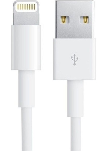 iPhone Uyumlu Lightning 5A Hızlı Şarj Data Kablosu - 25 cm Beyaz AL2714