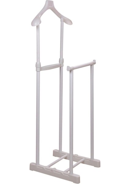 Ayarlanabilir Çift Tepeli Dilsiz Uşak - Beyaz