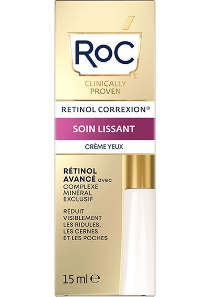 Retinol Kırışıklık Karşıtı Göz Kremi 15 Ml