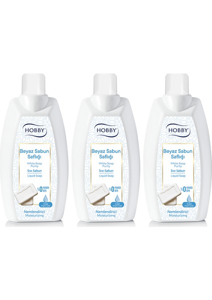 Beyaz Sabun Saflığı Sıvı Sabun 1500 ml x 3 Adet