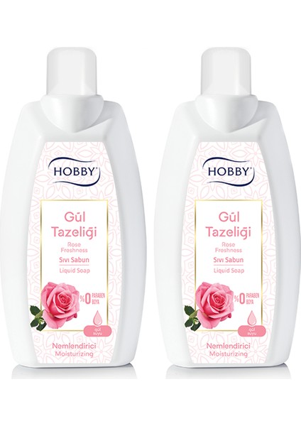 Gül Tazeliği Sıvı Sabun 1500 ml x 2 Adet