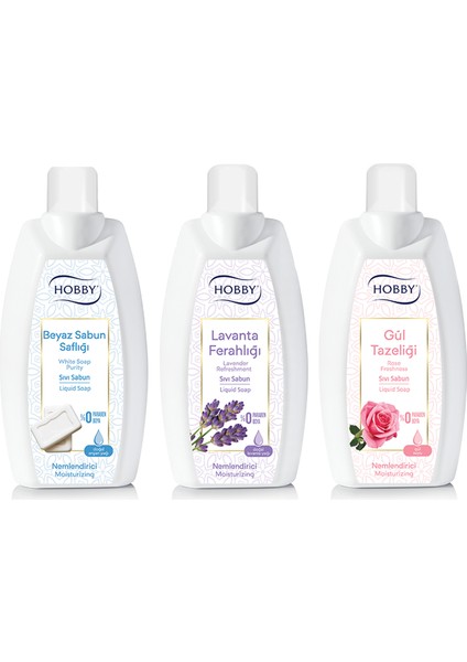 Beyaz Sabun Saflığı + Güz Tazeliği + Lavanta Ferahlığı Sıvı Sabun 1500 ml
