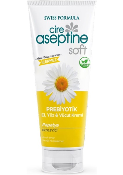 Soft Papatya Özlü Besleyici Prebiyotikli Krem 75 Ml