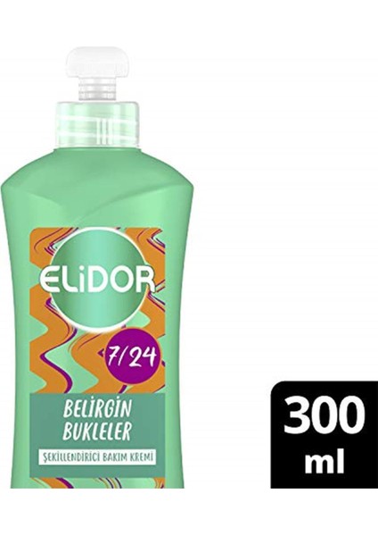 Belirgin Bukleler 7/24 Şekillendirici Saç Bakım Kremi 300ml 1 Paket (1 X 300 Ml) fiyatları