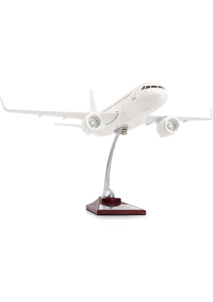 Airbus A320 Model Uçak, 1/100 Beyaz Maket Uçak