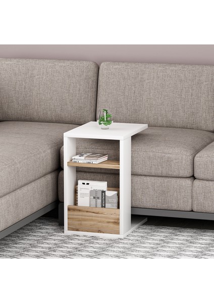 Behram Yan Sehpa Beyaz - Çırağan fırsatları