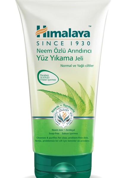 Neem Özlü Arındırıcı Yüz Yıkama Jeli 150 Ml