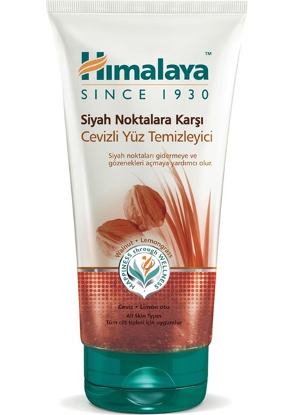 Siyah Nokta Karşıtı Ceviz Özlü Yüz Temizleme Jeli 150 Ml
