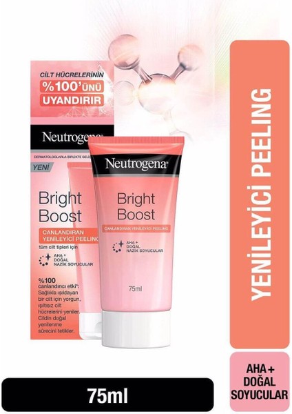 Canlandıran Yenileyici Peeling Bright Boost 75 Ml