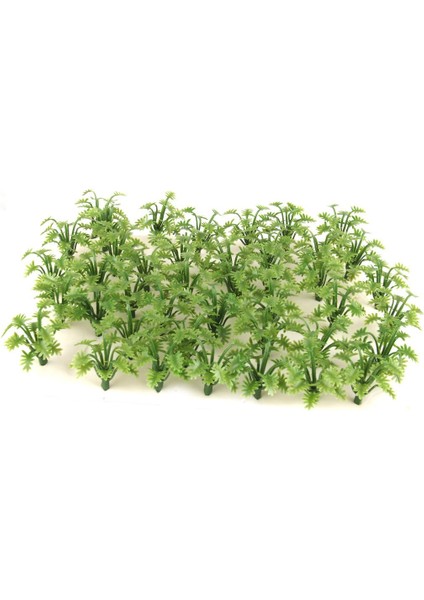 4x 50 Adet Yeşil Model Çimen ile Ezilmiş Yaprakları ile Yapraklar Peyzaj Düzeni (Yurt Dışından) modelleri