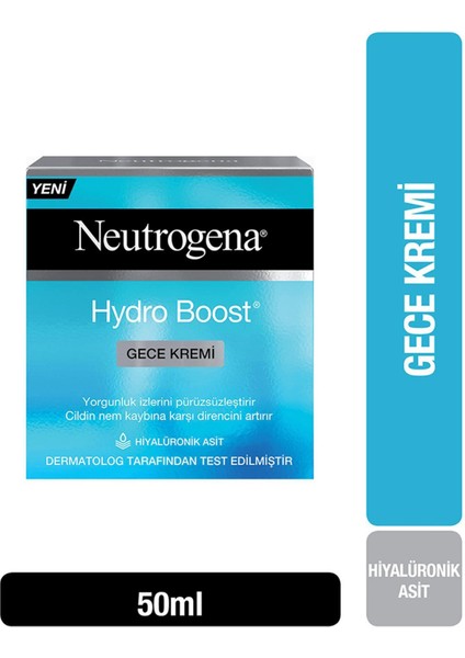 Hydro Boost Gece Kremi 50 ml