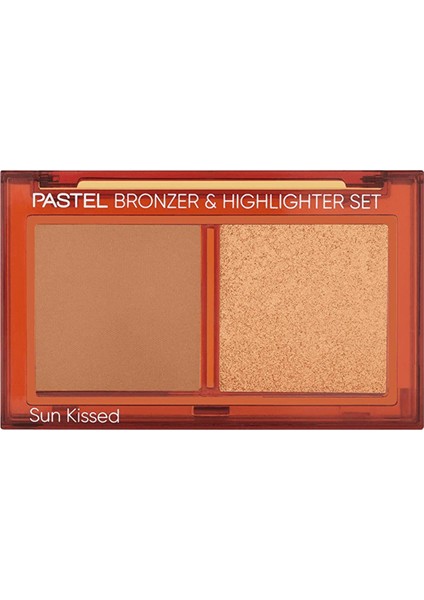 Profashion Bronzer Set Sun Kissed No: 02 Tan Bronze & Soft Glow