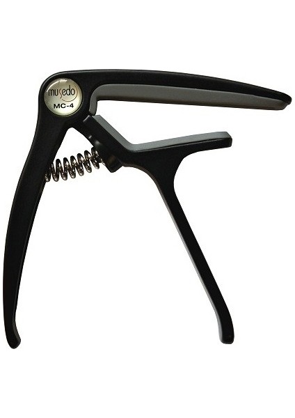 MC4BK Profesyonel Gitar Kapo Kelepçe Siyah