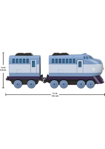 Thomas & Friends Büyük Tekli Tren Sür-Bırak Kenjı HFX91-HDY66 modelleri