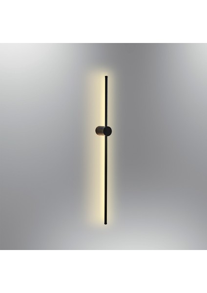 3006-2-19 Mınus LED Design Siyah Aplik
