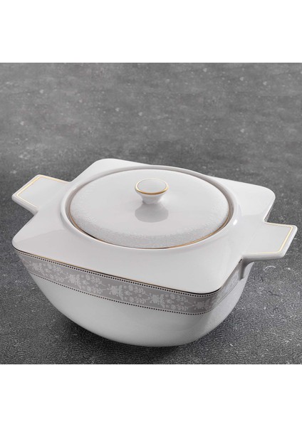 Glamor Elegant Yemek Takım-60 Parça-Beyaz fırsatları