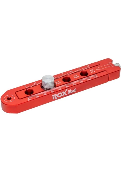 Rox Wood 0165 Ahşap Için Alüminyum Dairesel Işaretleme Cetveli