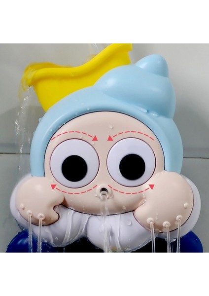 Baby Shower Banyo Oyuncak Seti Mavi (Yurt Dışından)
