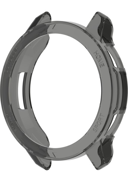 Xiaomi Izle S1 Aktif / Izle Renk 2 Için Tpu Izle Kılıf Şeffaf Siyah (Yurt Dışından)