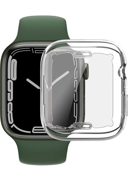 Imak Ux-3 Serisi Tpu Koruyucu Kılıf Apple Watch Uyumlu Series 7 41 mm Için (Yurt Dışından)
