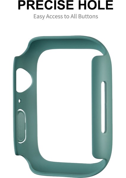 Pc Çerçeve + Ekran Filmi Apple Watch Uyumlu Serisi 7 41 mm Koyu Mavi (Yurt Dışından) modelleri