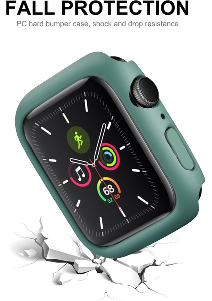 Pc Çerçeve + Ekran Filmi Apple Watch Uyumlu Serisi 7 41 mm Koyu Mavi (Yurt Dışından) fırsatları