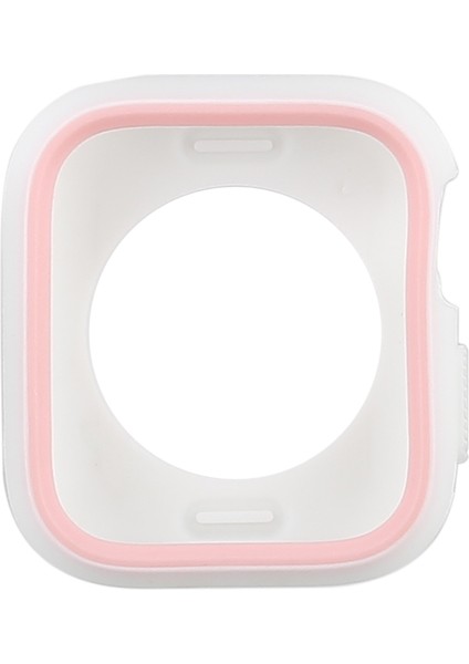 Silikon Tam Kapsama Kılıfı Apple Watch Uyumlu Serisi 5 & 4 40 mm Pembe (Yurt Dışından) fiyatları