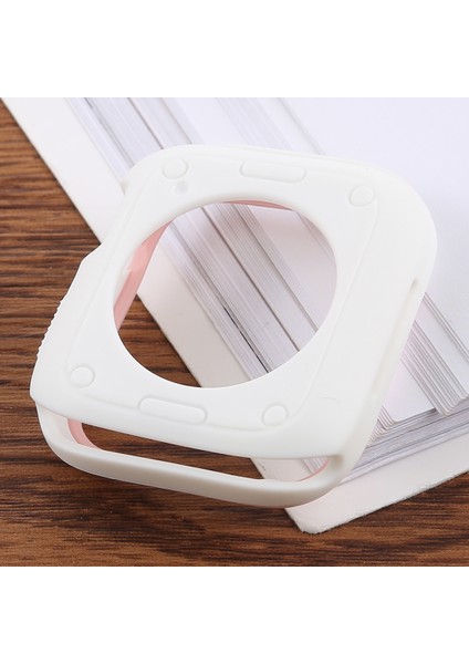 Silikon Tam Kapsama Kılıfı Apple Watch Uyumlu Serisi 5 & 4 40 mm Pembe (Yurt Dışından) fırsatları