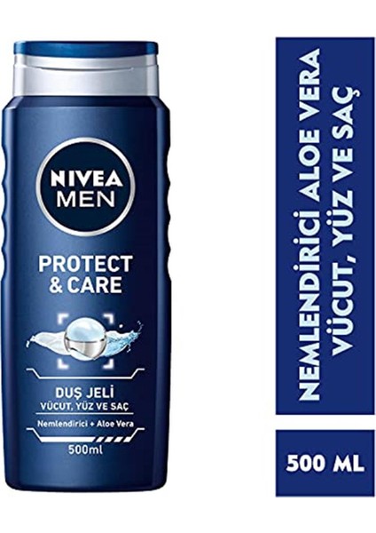 Protect & Care Duş Jeli Erkek, 500 ml fiyatları
