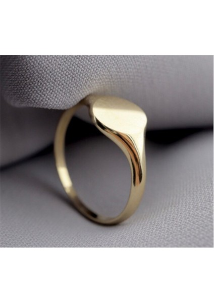 Gümüş Yüzük - Oval Mühür Yüzük 925 Ayar Gümüş Yüzük-Kişiselleştirilebilir Harf Yazılabilir Yüzük modelleri