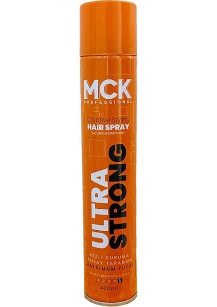 Saç Spreyi Mega Ultra Strong 400 ml