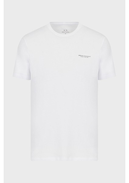 Pamuklu Regular Fit Bisiklet Yaka T Shirt Erkek T Shirt 8NZT91 Z8H4Z 1100